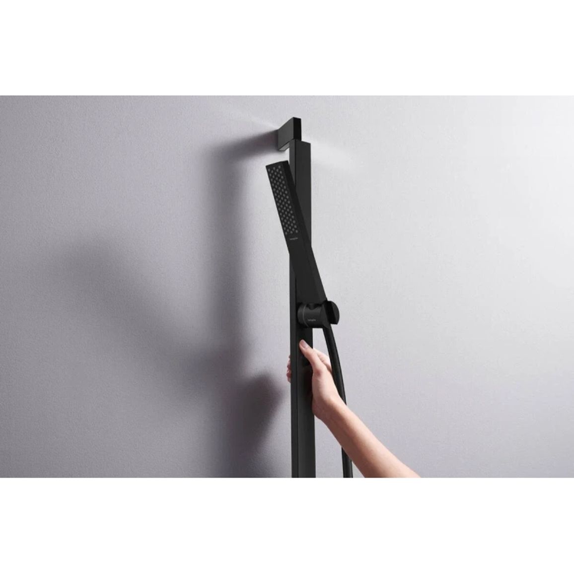 Ручний душ Hansgrohe Pulsify E 100 1jet EcoSmart Matt Black Hansgrohe (24320670) Ручний душ Hansgrohe Pulsify E 100 1jet EcoSmart Matt Black Hansgrohe (24320670)