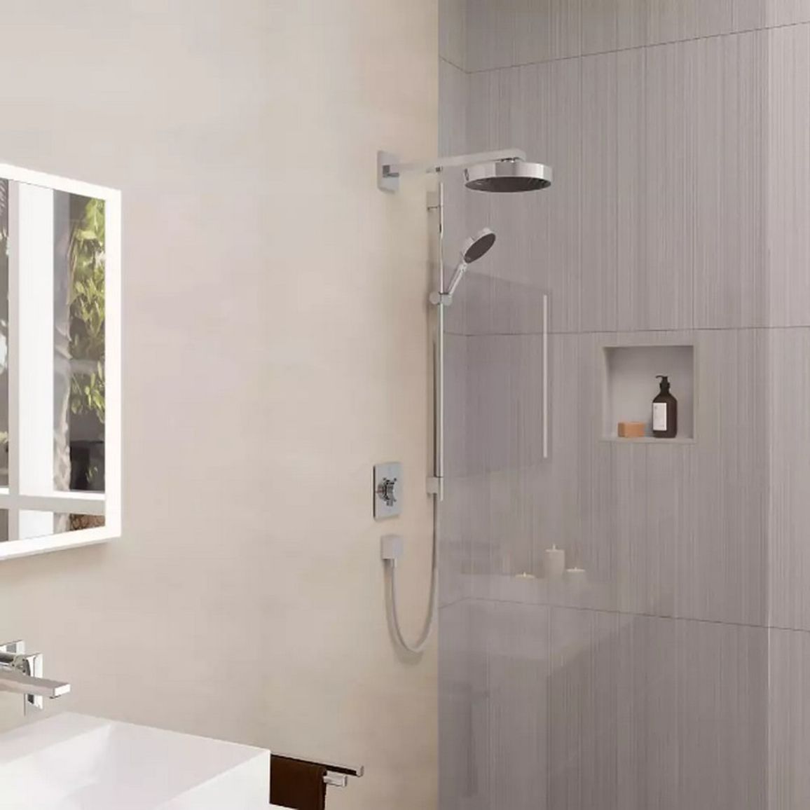 Верхний душ Hansgrohe Rainfinity 250 1jet EcoSmart Chrome Hansgrohe (26229000) Верхний душ Hansgrohe Rainfinity 250 1jet EcoSmart Chrome Hansgrohe (26229000)