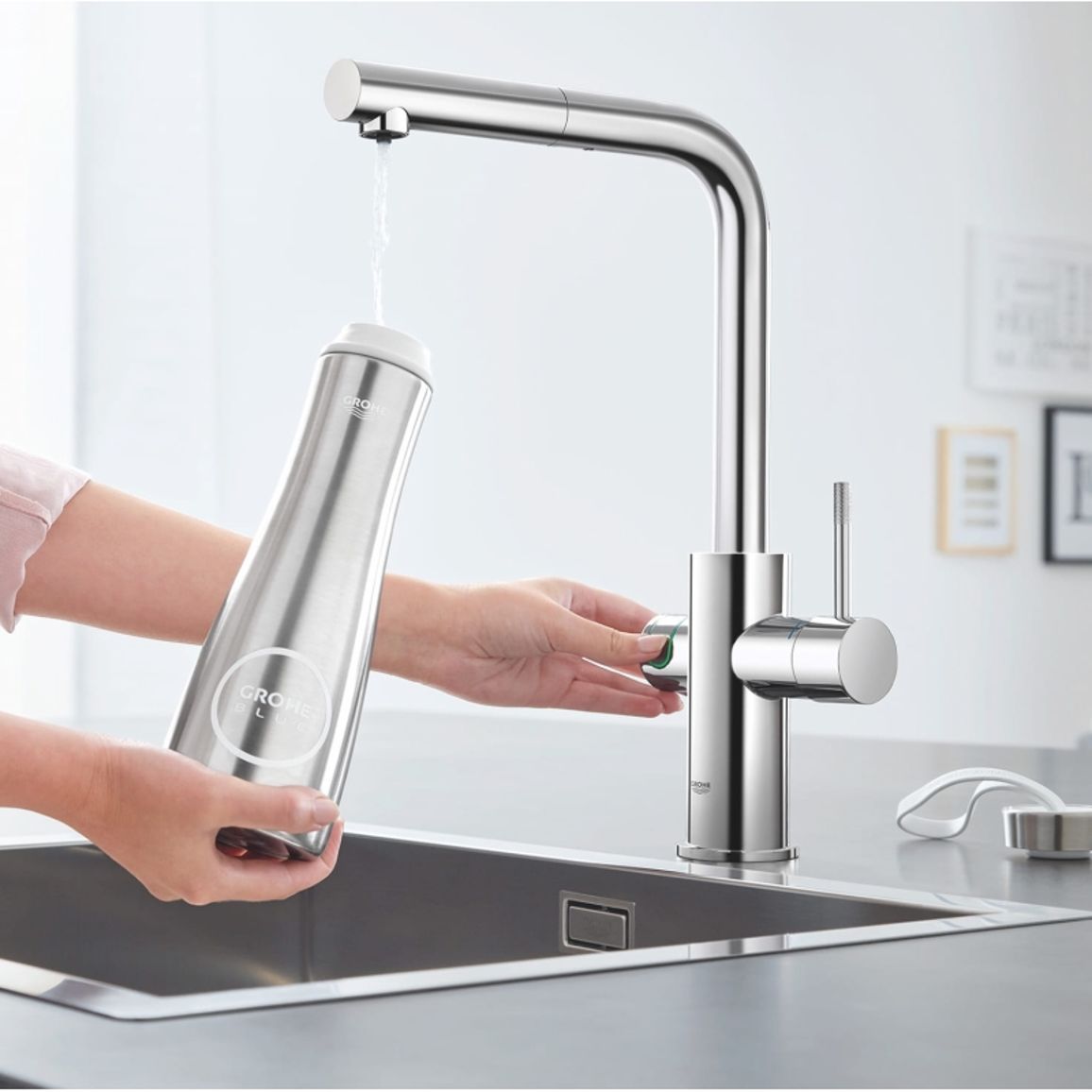 Змішувач для кухні Blue Home, хром (31539000) Grohe Змішувач для кухні Blue Home, хром (31539000) Grohe