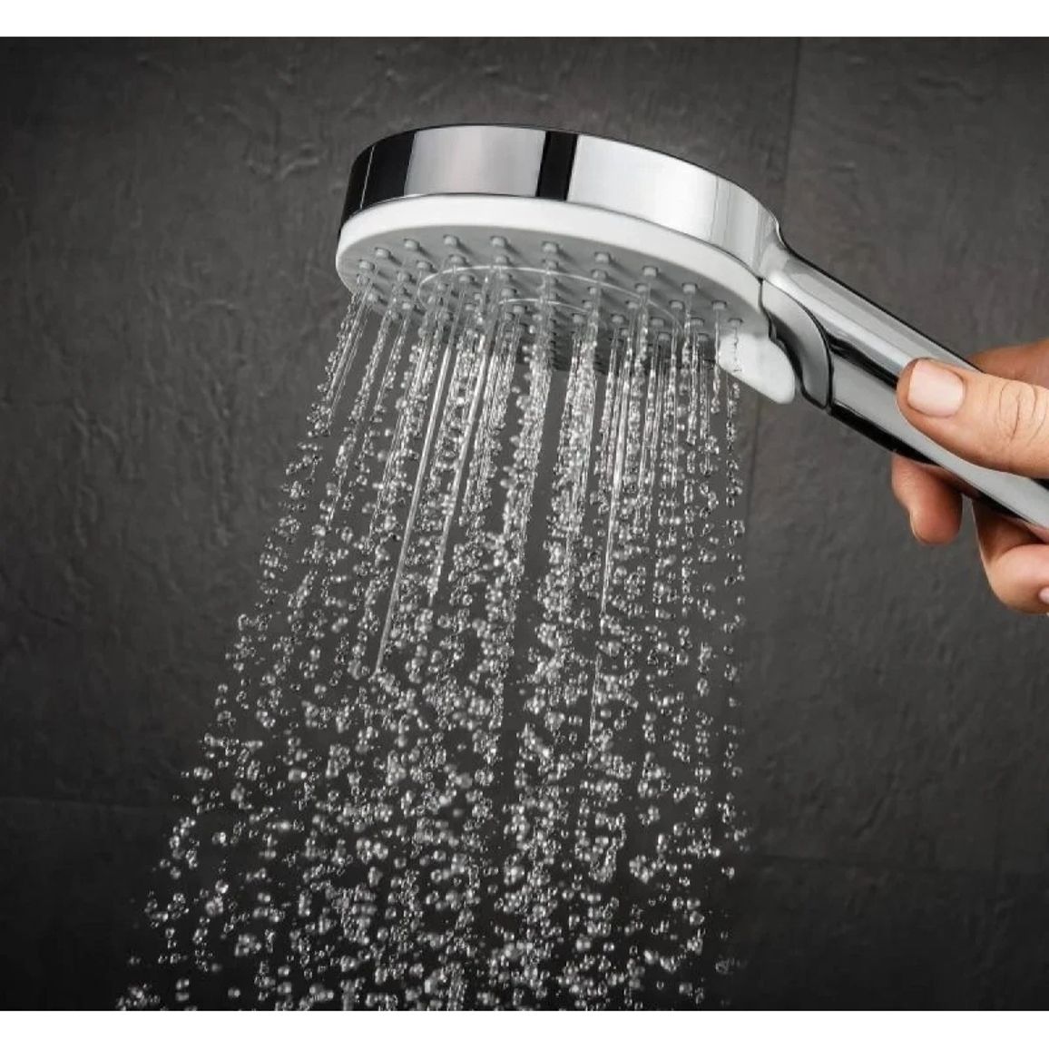 Душова система Crometta E Showerpipe 240 1jet для ванни з термостатом Chrome Hansgrohe (27298000) Душова система Crometta E Showerpipe 240 1jet для ванни з термостатом Chrome Hansgrohe (27298000)