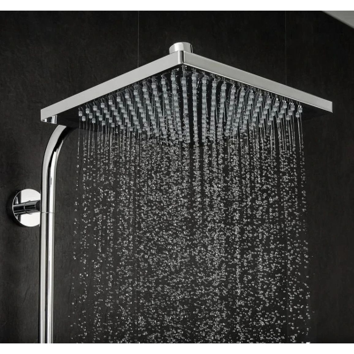 Душова система Crometta E Showerpipe 240 1jet для ванни з термостатом Chrome Hansgrohe (27298000) Душова система Crometta E Showerpipe 240 1jet для ванни з термостатом Chrome Hansgrohe (27298000)