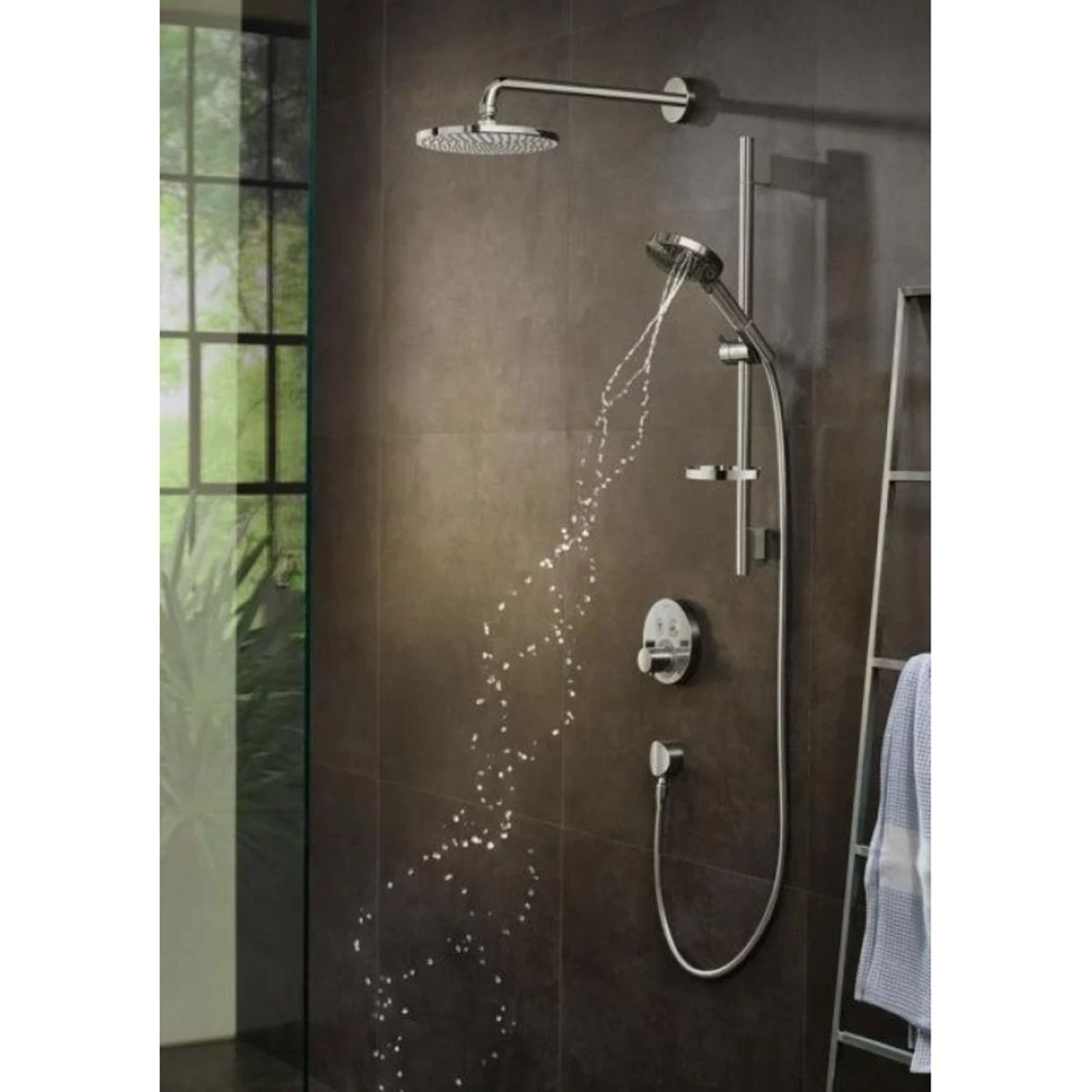 Душова система Hansgrohe Raindance Select S 120 3jet PowderRain 90 Chrome Hansgrohe (27667000) Душова система Hansgrohe Raindance Select S 120 3jet PowderRain 90 Chrome Hansgrohe (27667000)
