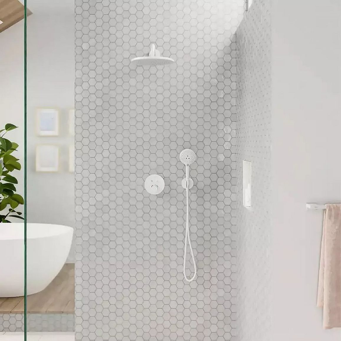 Верхний душ Hansgrohe Croma 280 1jet Matt White Hansgrohe (26220700) Верхний душ Hansgrohe Croma 280 1jet Matt White Hansgrohe (26220700)