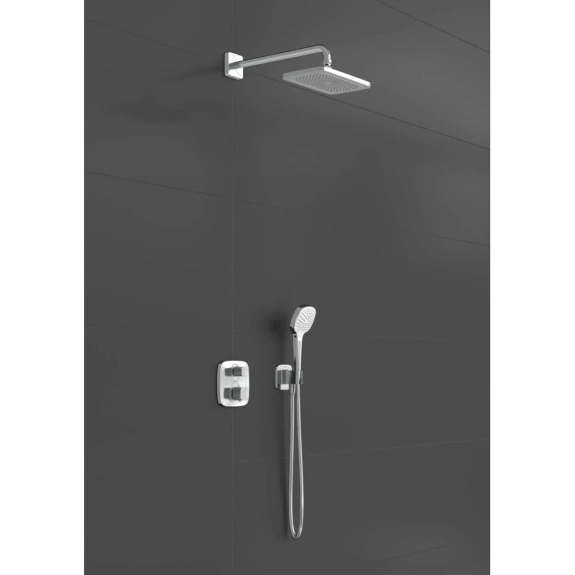 Душова система Hansgrohe Croma E 280 1jet Ecostat E 7в1 Chrome Hansgrohe (27953000) Душова система Hansgrohe Croma E 280 1jet Ecostat E 7в1 Chrome Hansgrohe (27953000)