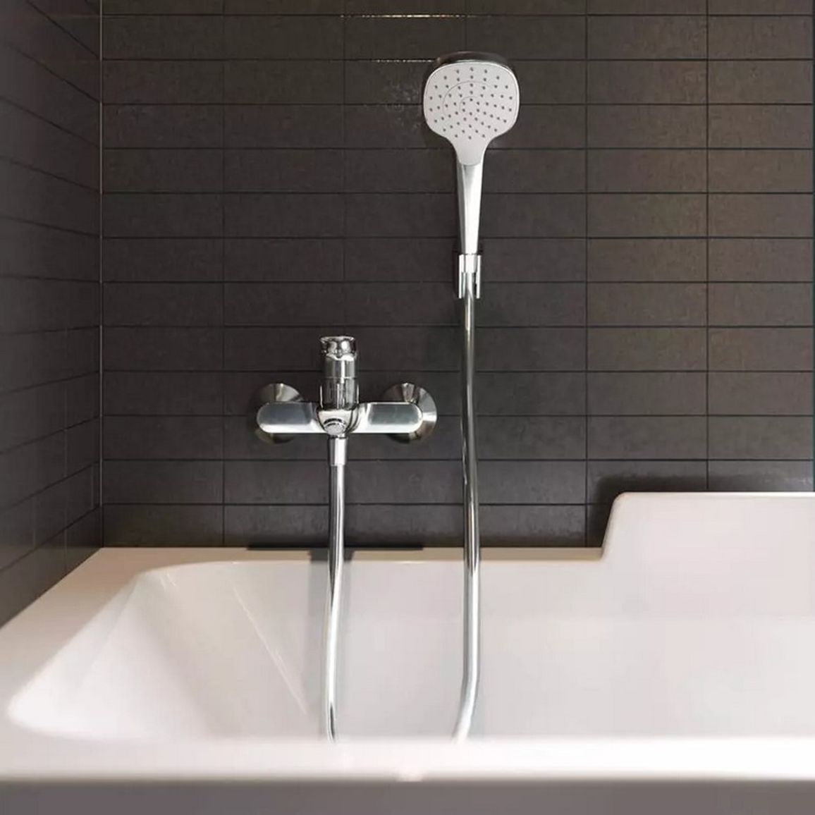 Душевой набор Hansgrohe Croma Select E Vario 125 White/Chrome Hansgrohe (26425400) Душевой набор Hansgrohe Croma Select E Vario 125 White/Chrome Hansgrohe (26425400)