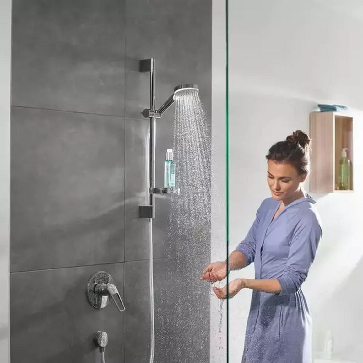 Душевой набор Hansgrohe Croma Select S Vario White/Chrome Hansgrohe (26566400) Душевой набор Hansgrohe Croma Select S Vario White/Chrome Hansgrohe (26566400)