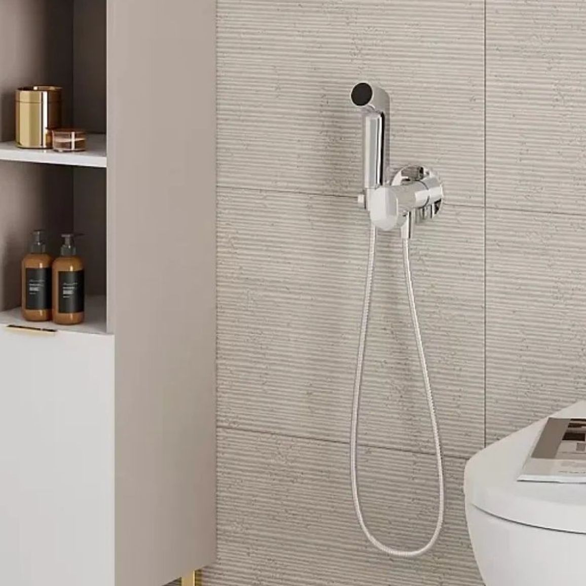 Комплект гигиенического душа Hansgrohe Chrome Hansgrohe (29230000) Комплект гигиенического душа Hansgrohe Chrome Hansgrohe (29230000)