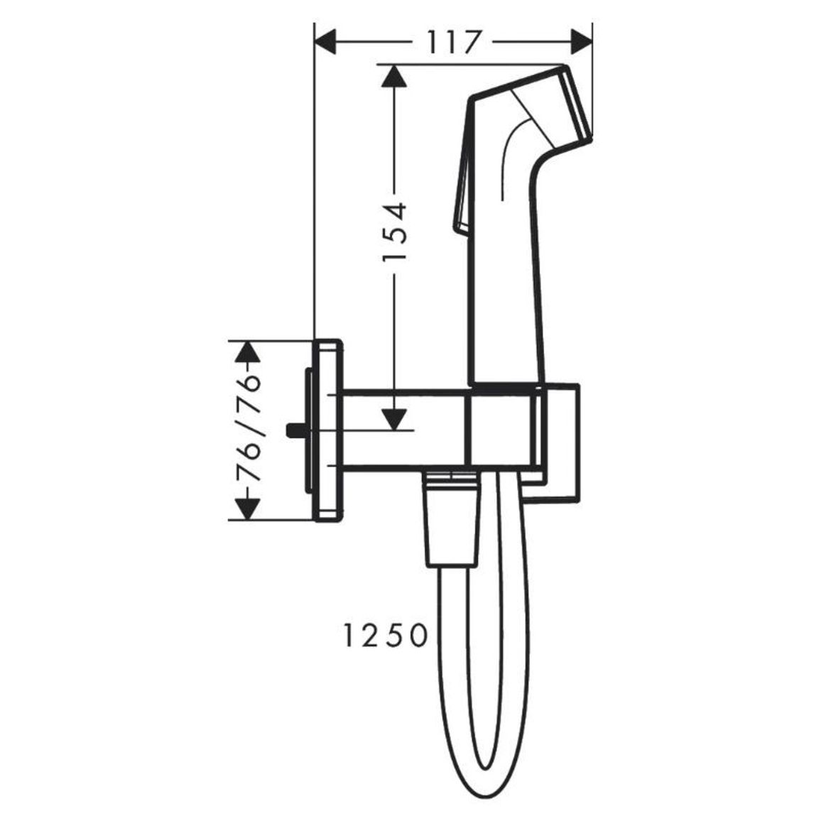 Комплект гігієнічного душу Hansgrohe E EcoSmart Matt White Hansgrohe (29233700) Комплект гігієнічного душу Hansgrohe E EcoSmart Matt White Hansgrohe (29233700)