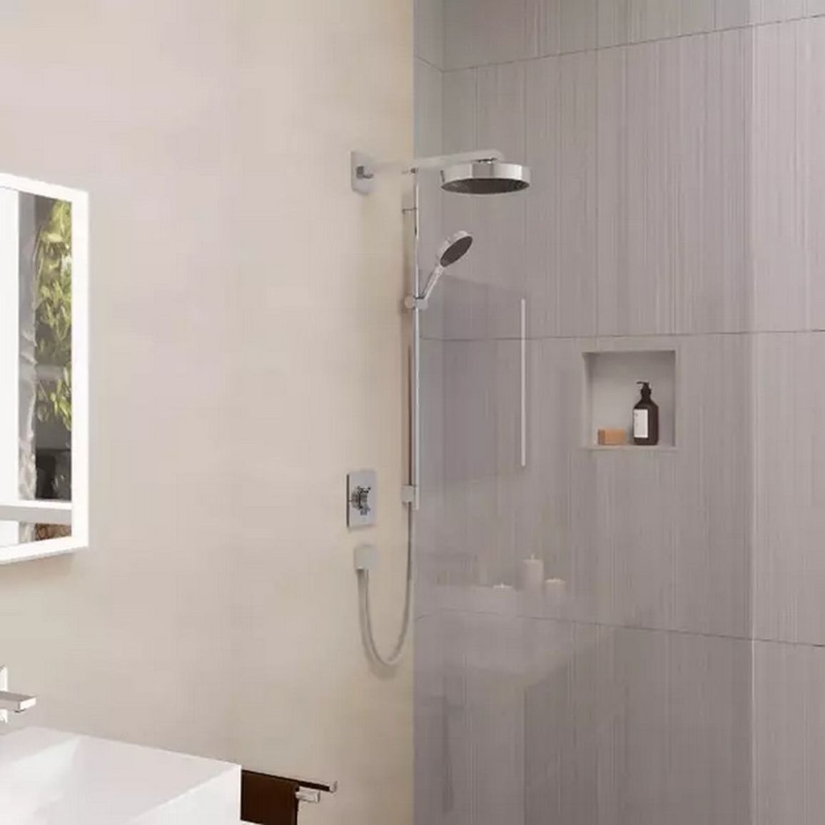 Верхний душ Hansgrohe Rainfinity 250 1jet Chrome Hansgrohe (26228000) Верхний душ Hansgrohe Rainfinity 250 1jet Chrome Hansgrohe (26228000)