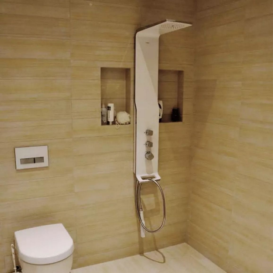 Душевая панель Hansgrohe Raindance Shower panel Lift 180 2jet White/Chrome Hansgrohe (27008400) Душевая панель Hansgrohe Raindance Shower panel Lift 180 2jet White/Chrome Hansgrohe (27008400)