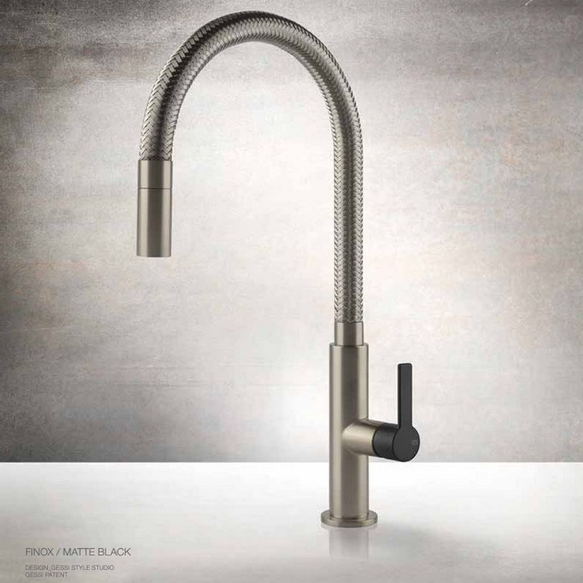 Смеситель для кухни Mesh, Finox/Matt Black Gessi (60003599)