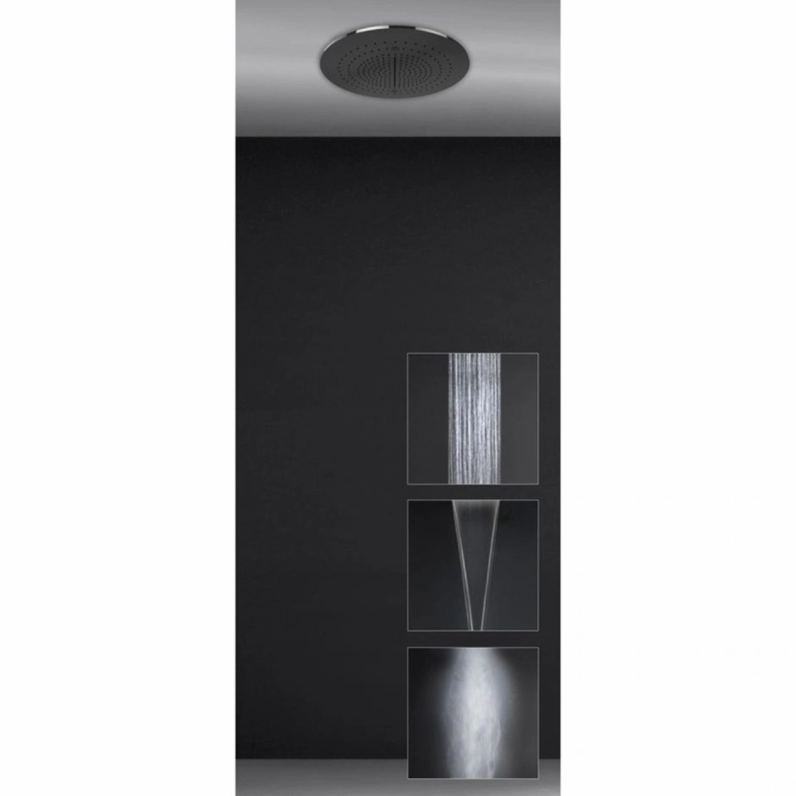 Верхній душ 500 мм, Copper Brushed PVD Gessi (57975-708) Верхній душ 500 мм, Copper Brushed PVD Gessi (57975-708)