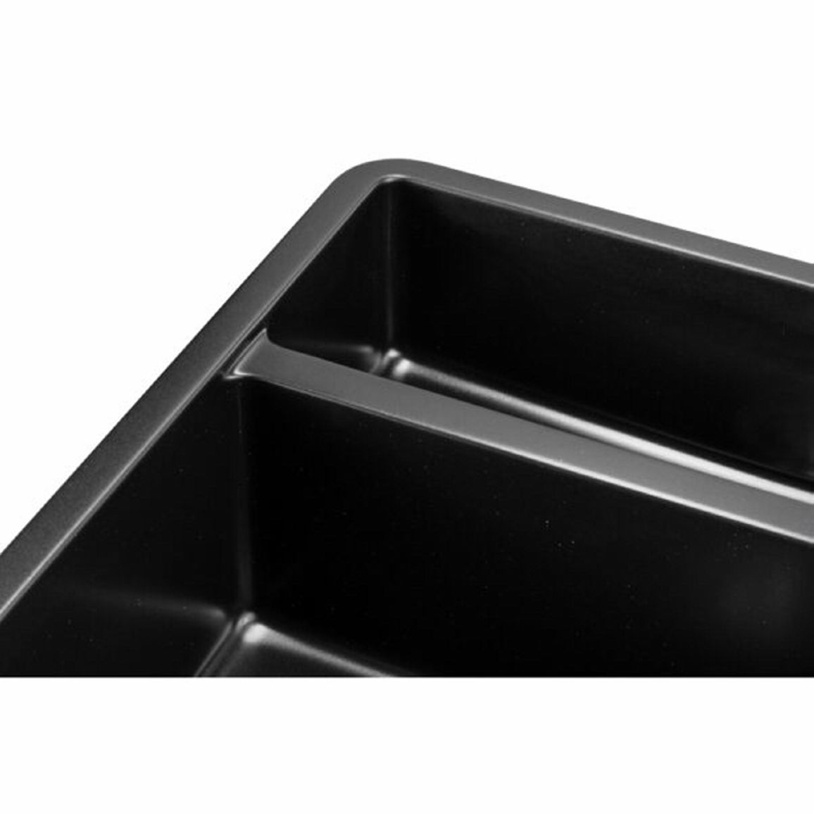 Мийка Under top DOUBLE black shine (705*445mm.) граніт GRANADO Мийка Under top DOUBLE black shine (705*445mm.) граніт GRANADO