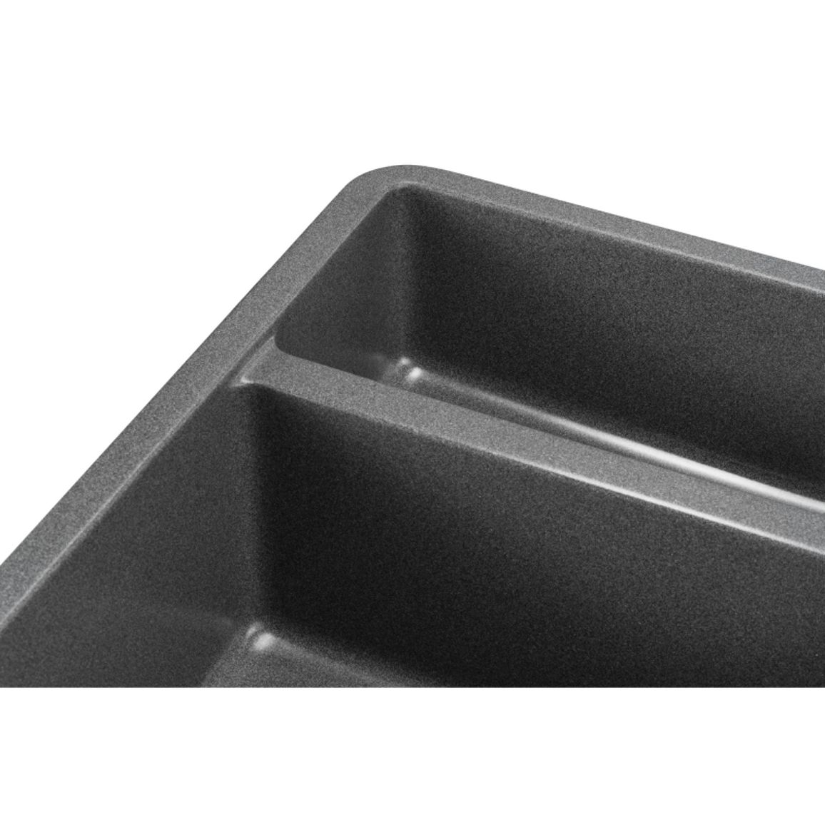 Мийка Under top DOUBLE grafito (705*445mm.) граніт GRANADO Мийка Under top DOUBLE grafito (705*445mm.) граніт GRANADO