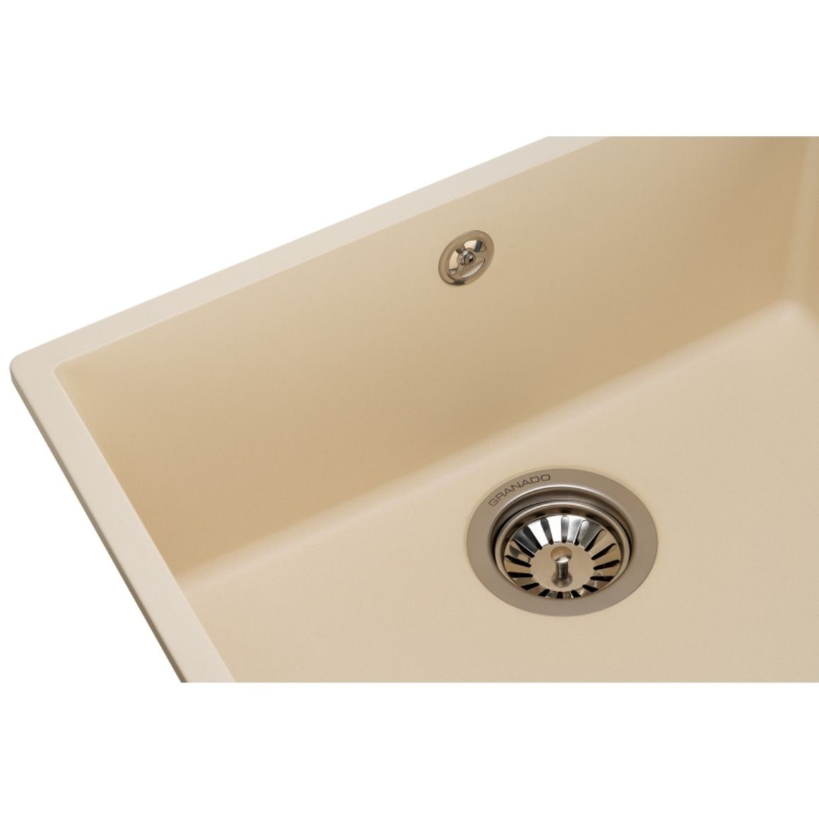 Мойка Under top L ivory (606*456mm.) гранит GRANADO Мойка Under top L ivory (606*456mm.) гранит GRANADO