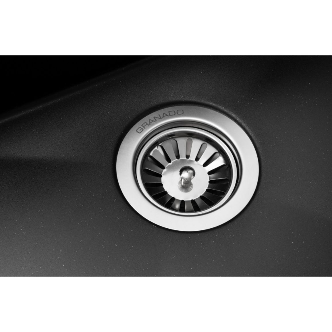 Мойка Under top black shine (457*406mm.) гранит GRANADO