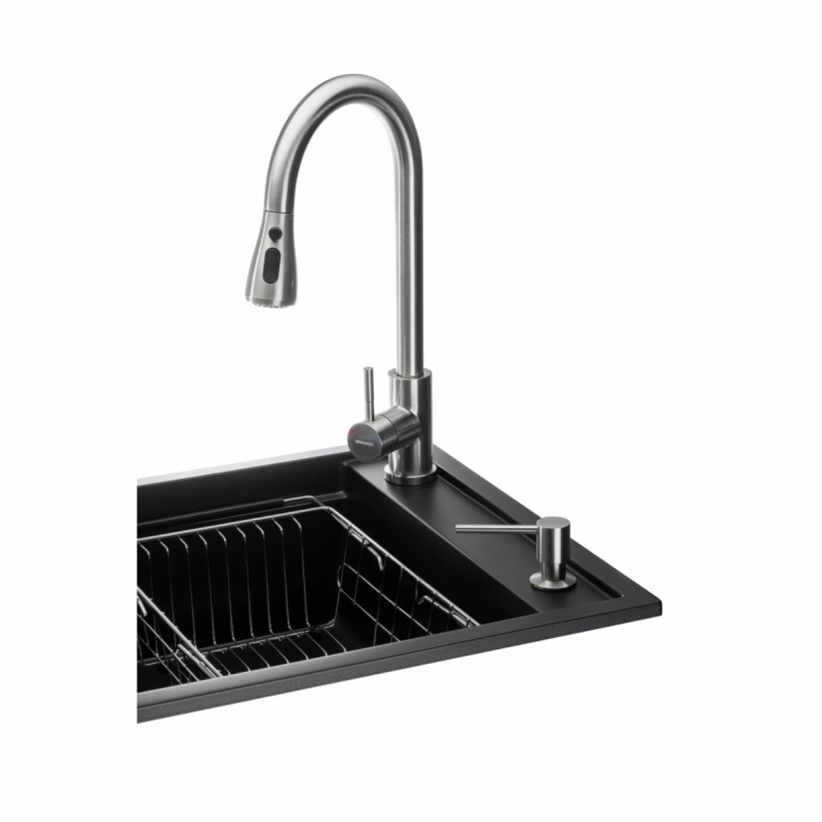 Кухонная станция GRANADO Basic Estella black shine гранит GRANADO Кухонная станция GRANADO Basic Estella black shine гранит GRANADO