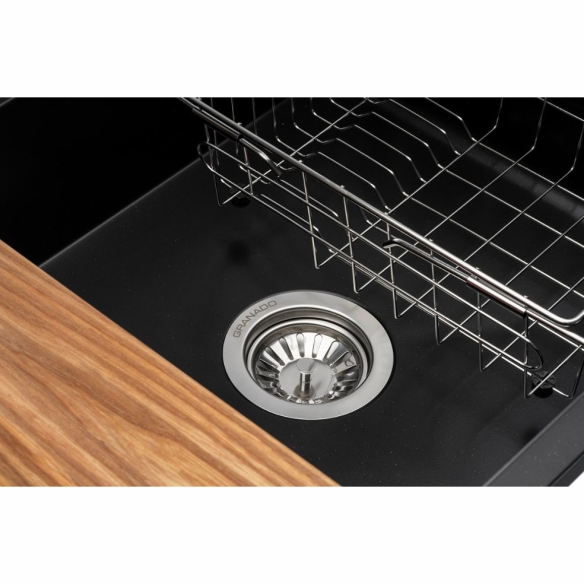 Кухонная станция GRANADO Basic Estella black shine гранит GRANADO Кухонная станция GRANADO Basic Estella black shine гранит GRANADO