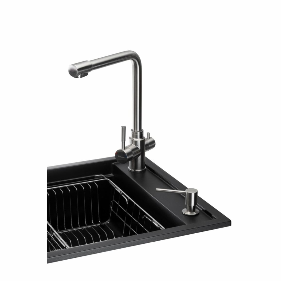 Кухонна станція GRANADO Optimal Estella black shine граніт GRANADO Кухонна станція GRANADO Optimal Estella black shine граніт GRANADO