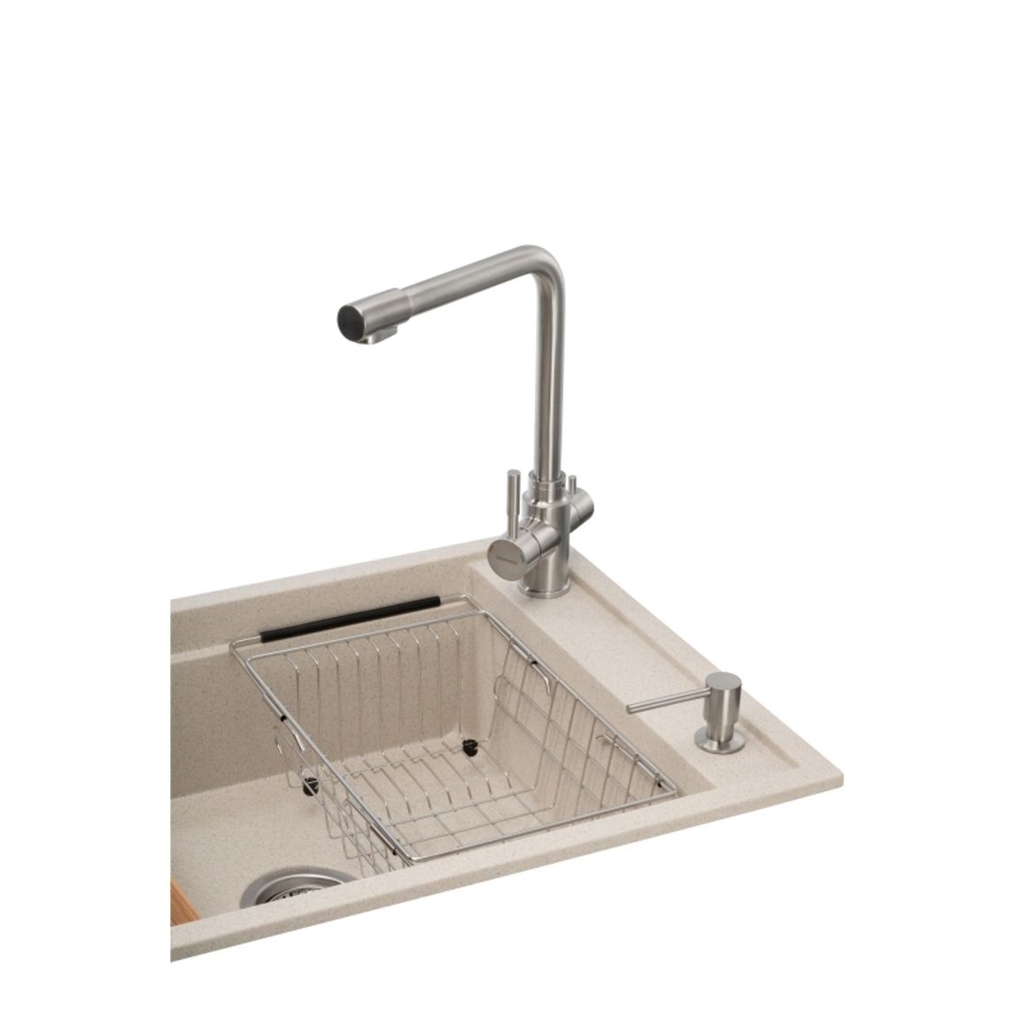 Кухонная станция GRANADO Optimal Estella terra гранит GRANADO Кухонная станция GRANADO Optimal Estella terra гранит GRANADO