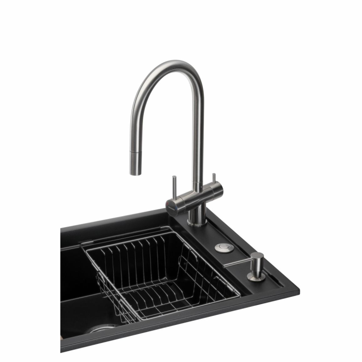 Кухонная станция GRANADO Royal Estella black shine гранит GRANADO Кухонная станция GRANADO Royal Estella black shine гранит GRANADO