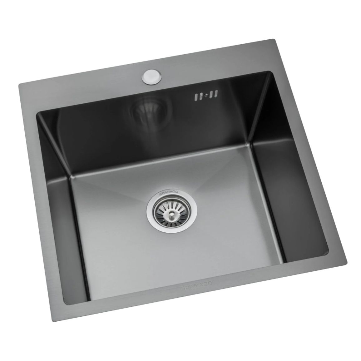 Мойка стальная Galera S201 black (500*500*220mm) GRANADO Мойка стальная Galera S201 black (500*500*220mm) GRANADO