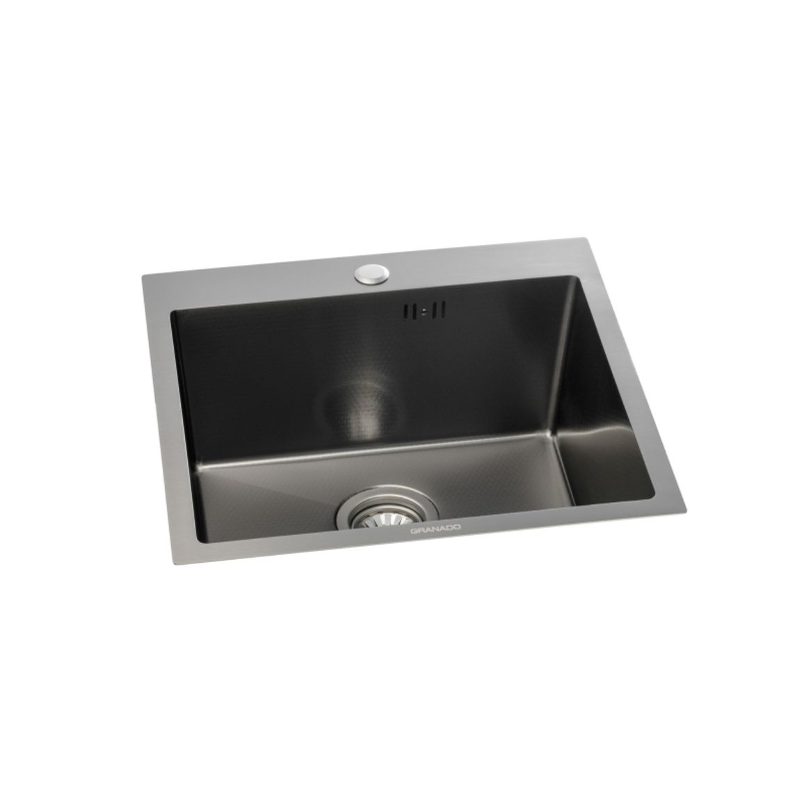 Мойка стальная Galera S201 black honeycomb (500*500*220mm) GRANADO Мойка стальная Galera S201 black honeycomb (500*500*220mm) GRANADO