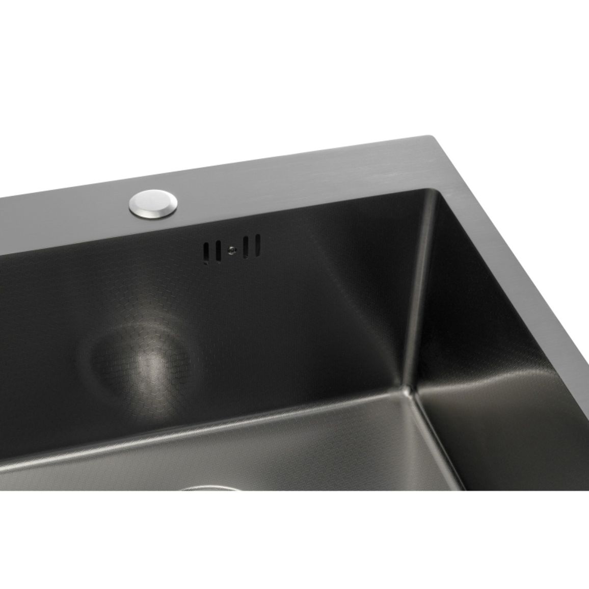 Мойка стальная Galera S201 black honeycomb (500*500*220mm) GRANADO Мойка стальная Galera S201 black honeycomb (500*500*220mm) GRANADO