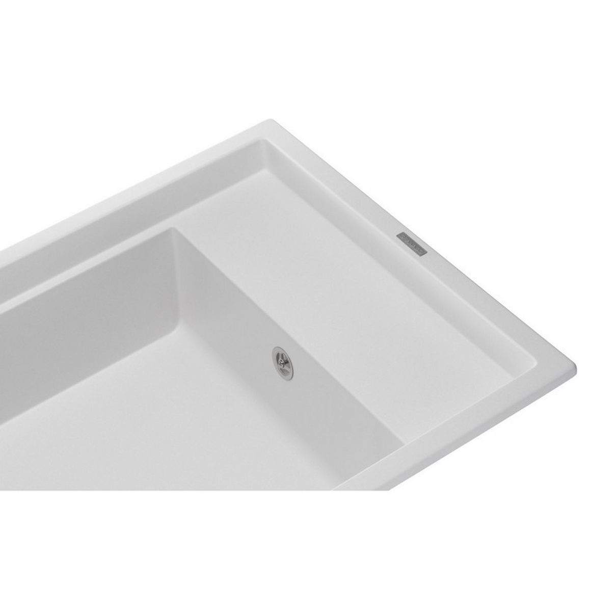 Мийка Estella white (780*500mm) граніт GRANADO
