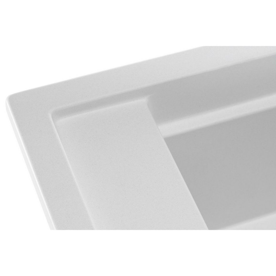 Мийка Estella white (780*500mm) граніт GRANADO