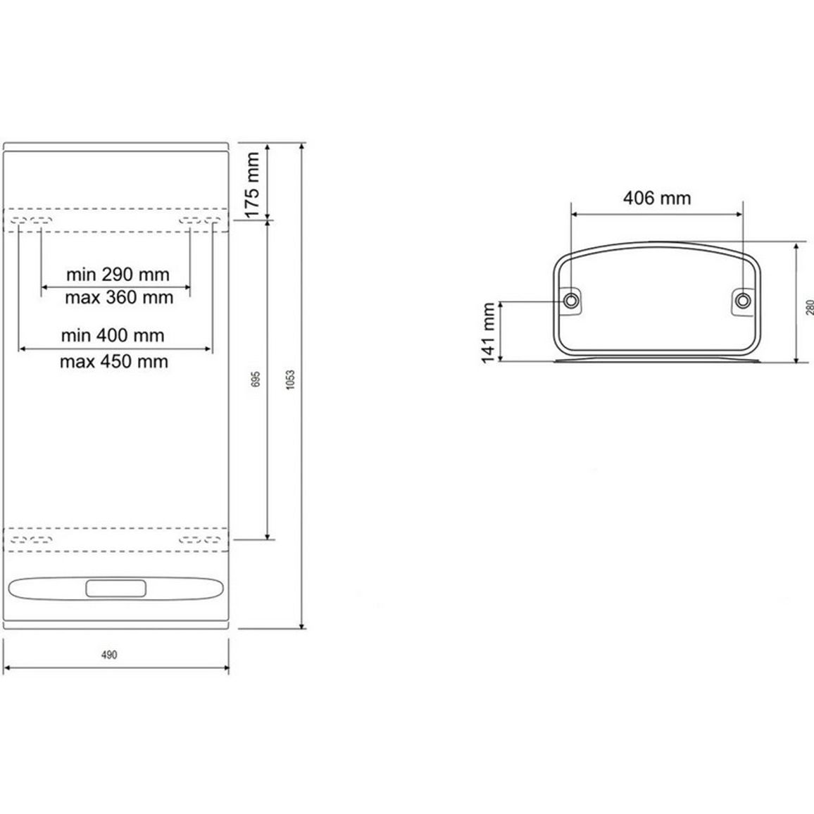 Водонагрівач Bellislimo Cloud плаский GCR 802722 E31 ECW , Wi-Fi, 80л. TESY