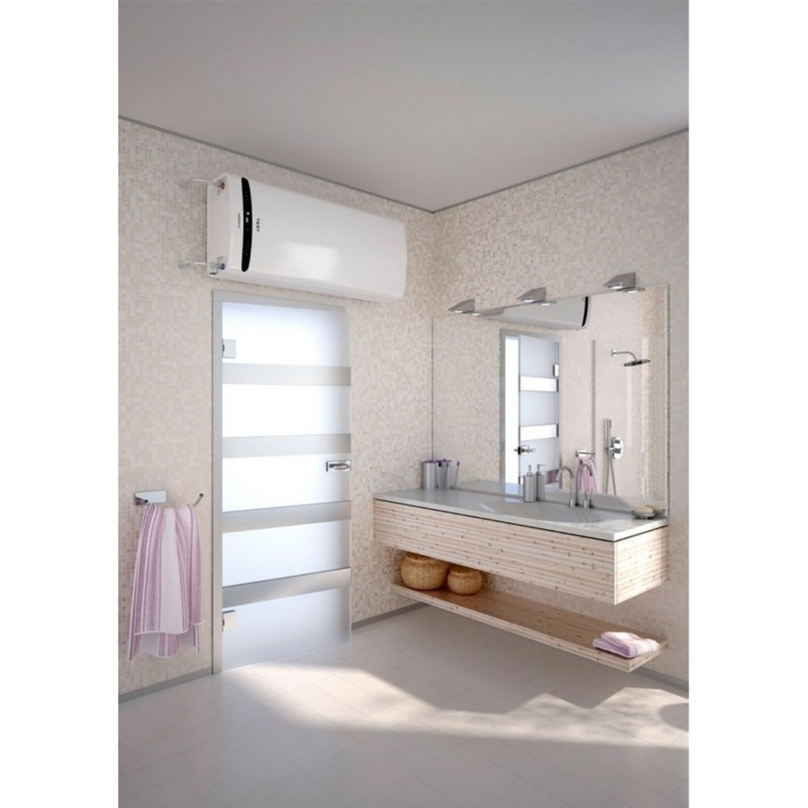 Водонагрівач Bellislimo Cloud плаский GCR 1002722 E31 ECW Wi-Fi, 100л. TESY