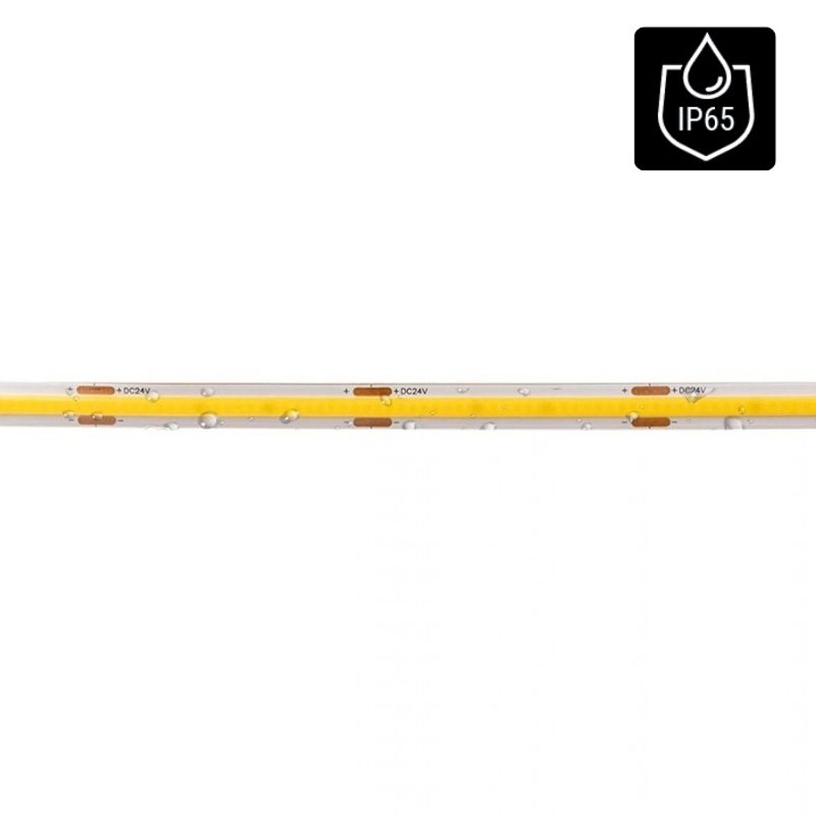 LED-стрічка COB, 480 LEDs/m, 10W, 24V, IP65, денне світло, 4000К LED-стрічка COB, 480 LEDs/m, 10W, 24V, IP65, денне світло, 4000К