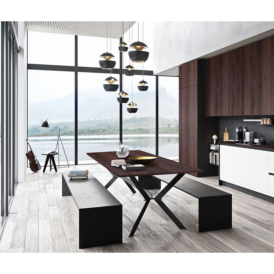 Столешница 2-сторонняя Luxeform SP802/L900 R1-1 ABS Дуб американский 3050х600х38мм Столешница 2-сторонняя Luxeform SP802/L900 R1-1 ABS Дуб американский 3050х600х38мм