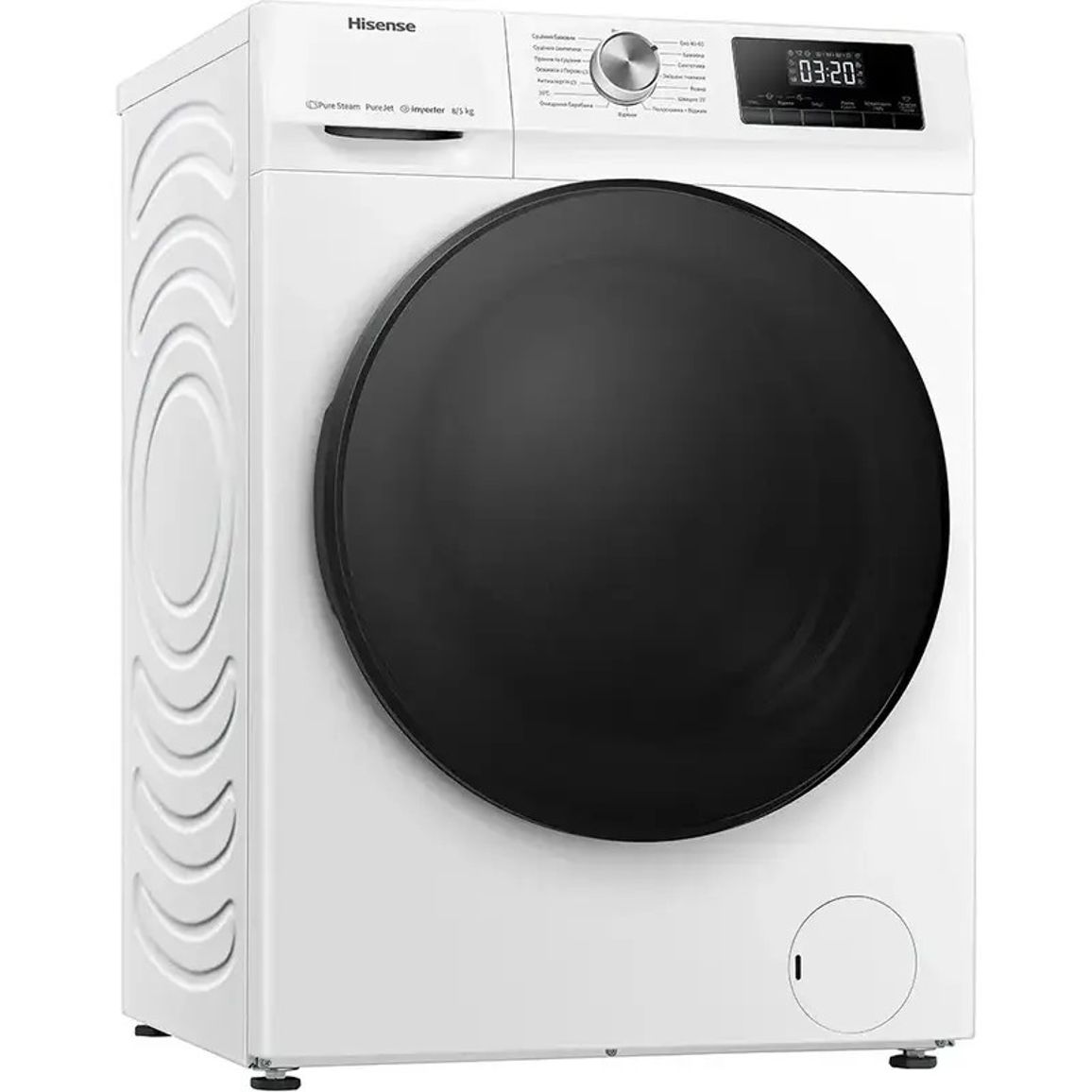 Прально-сушильна машина WDQA8014EVJM/UA HISENSE Прально-сушильна машина WDQA8014EVJM/UA HISENSE