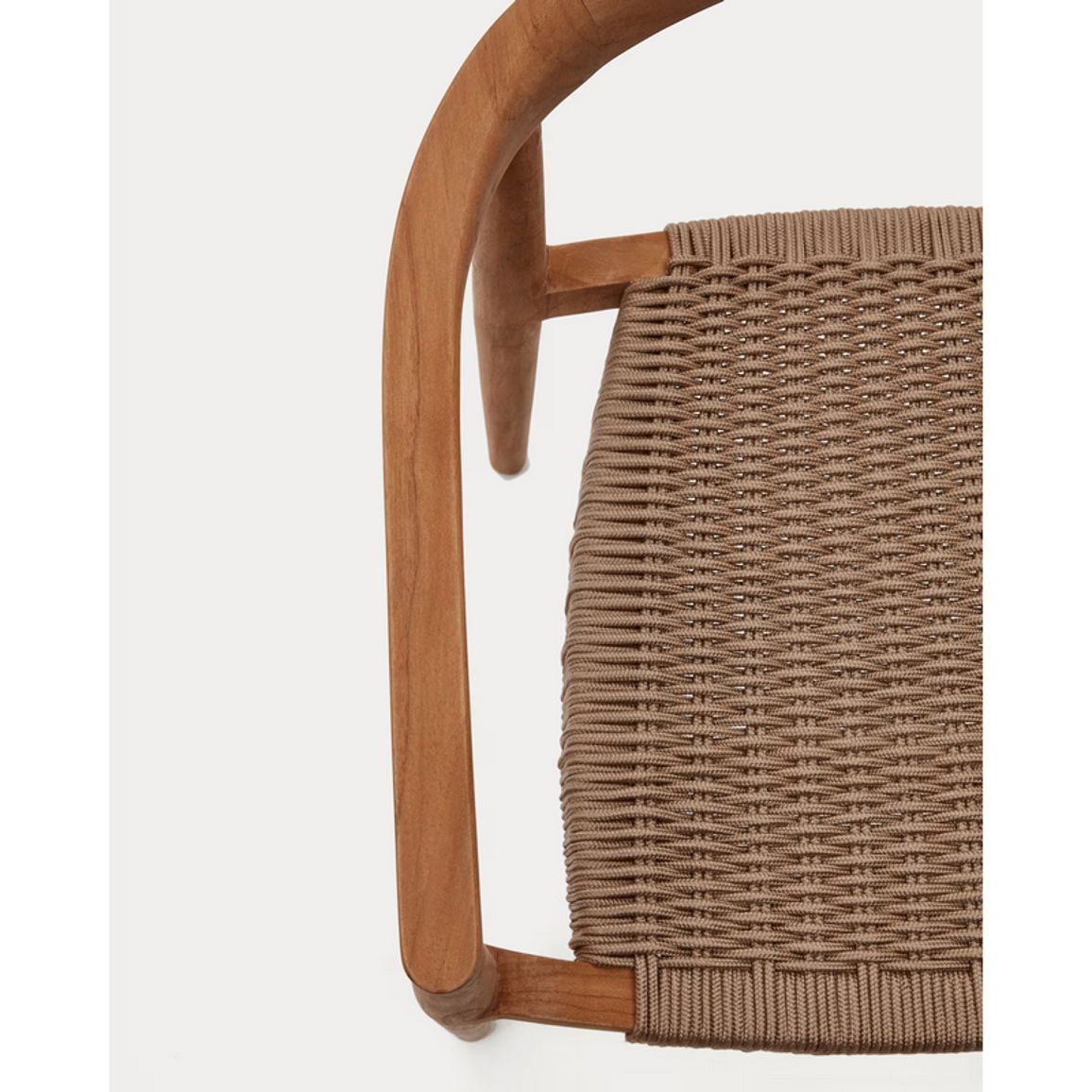 Стул обеденный Ydalia бежевый / натуральный тик Стул обеденный Ydalia бежевый / натуральный тик