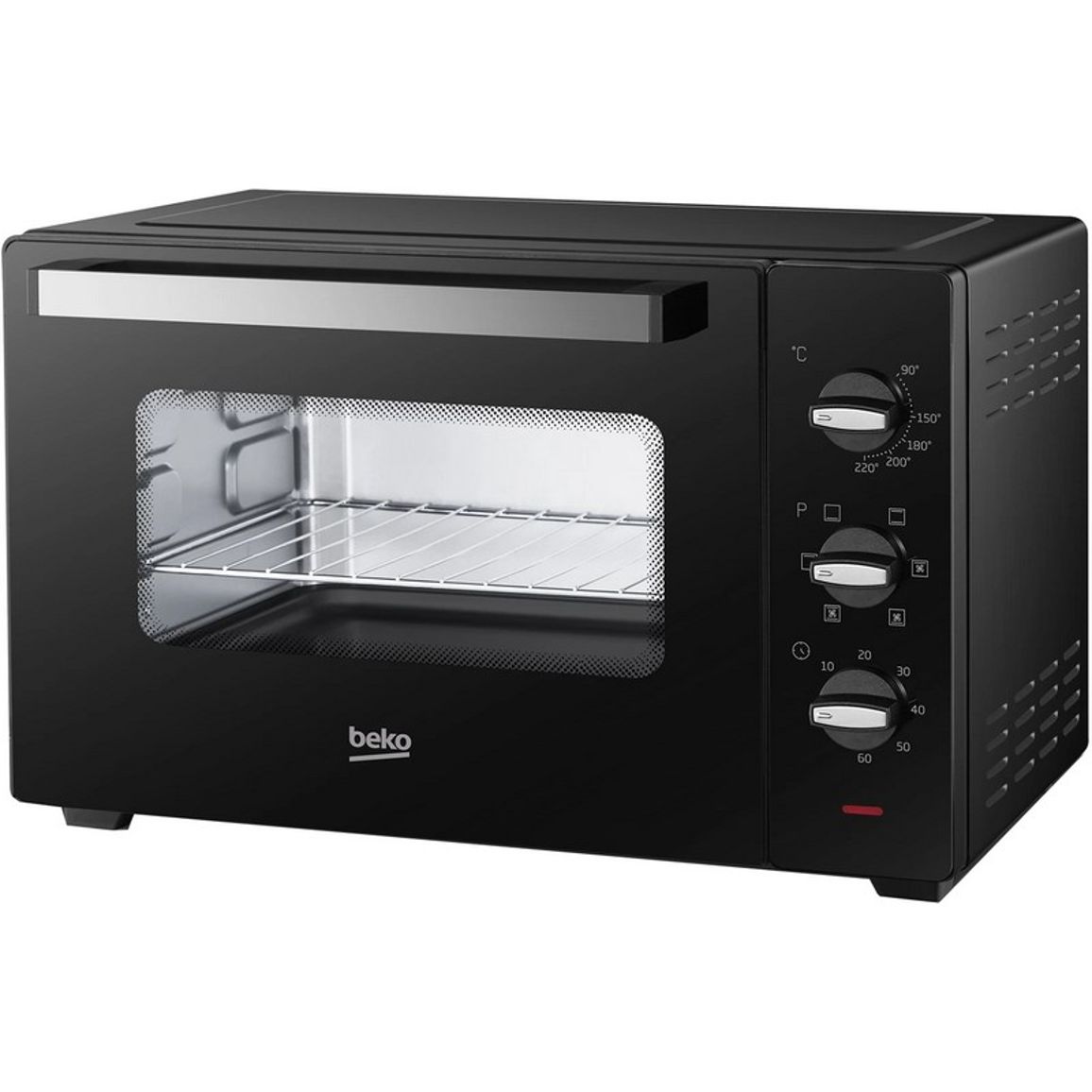 Печь электрическая BMOF38B, 38л, 1600Вт, механич., конвенция, черная Beko Печь электрическая BMOF38B, 38л, 1600Вт, механич., конвенция, черная Beko