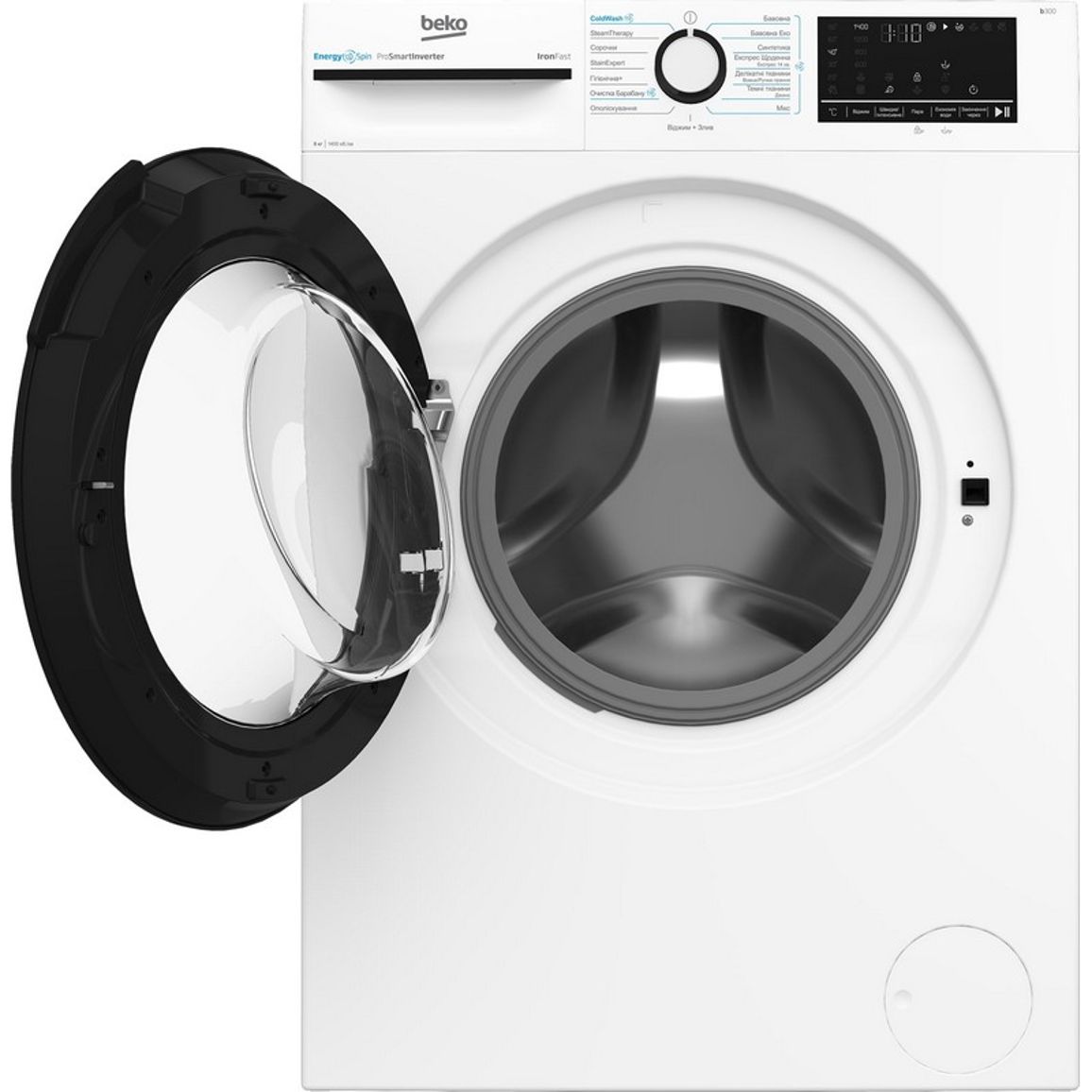 Стиральная фронтальная машина BM3WFSU48435WB белый Beko Стиральная фронтальная машина BM3WFSU48435WB белый Beko