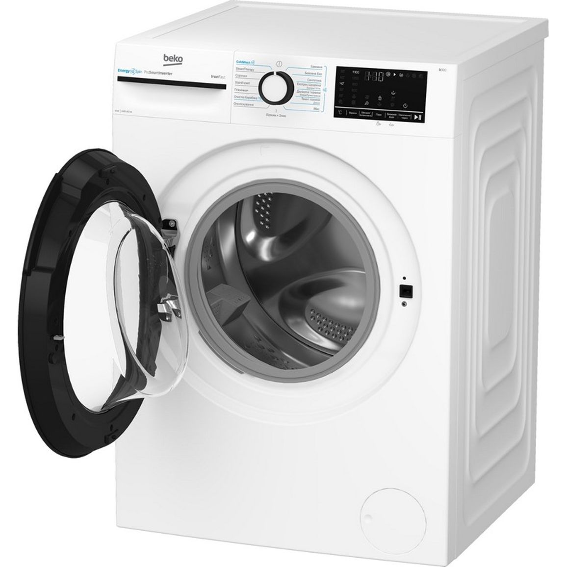 Стиральная фронтальная машина BM3WFSU48435WB белый Beko Стиральная фронтальная машина BM3WFSU48435WB белый Beko