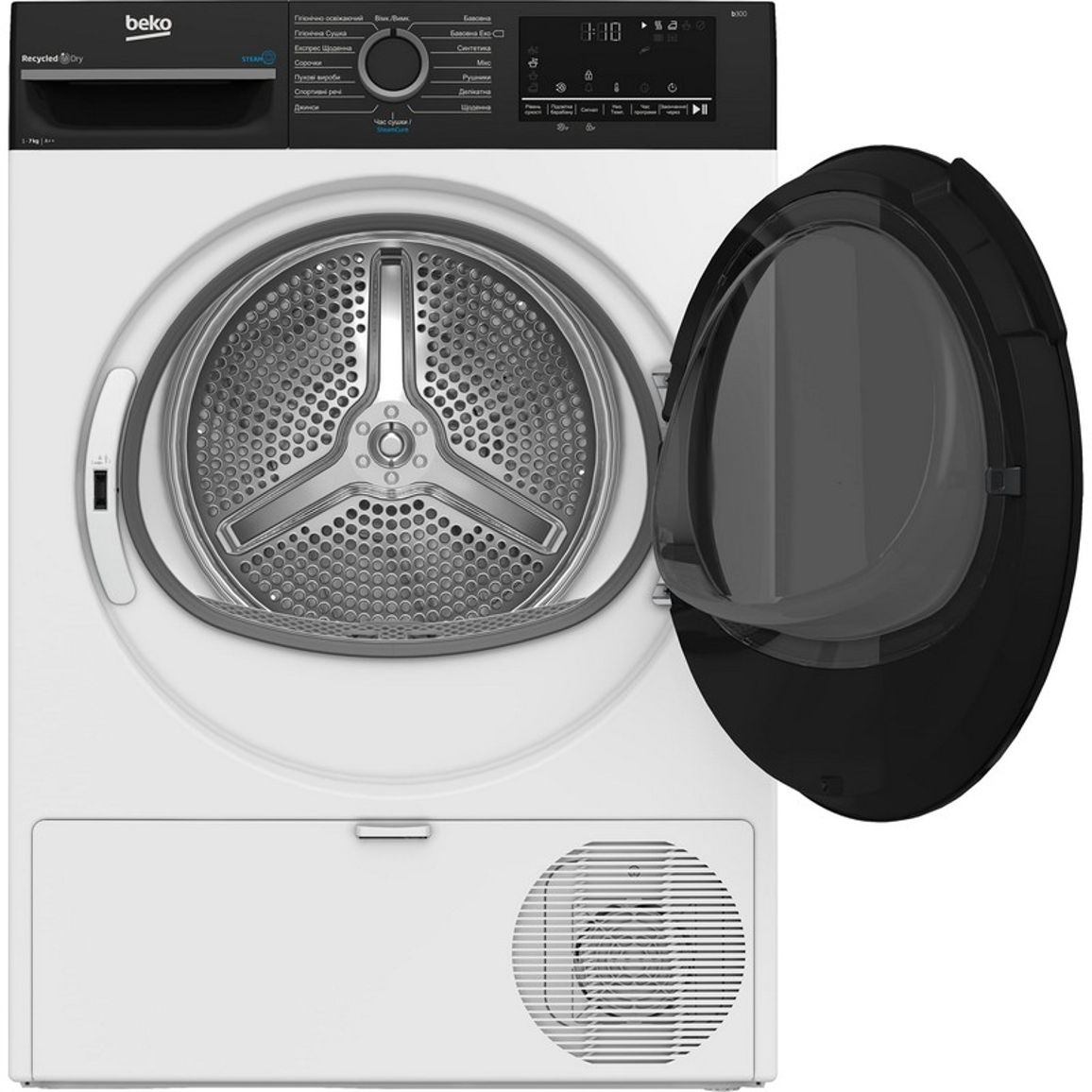 Сушильная машина BM3T47239WPBB2 тепловой насос белый Beko Сушильная машина BM3T47239WPBB2 тепловой насос белый Beko