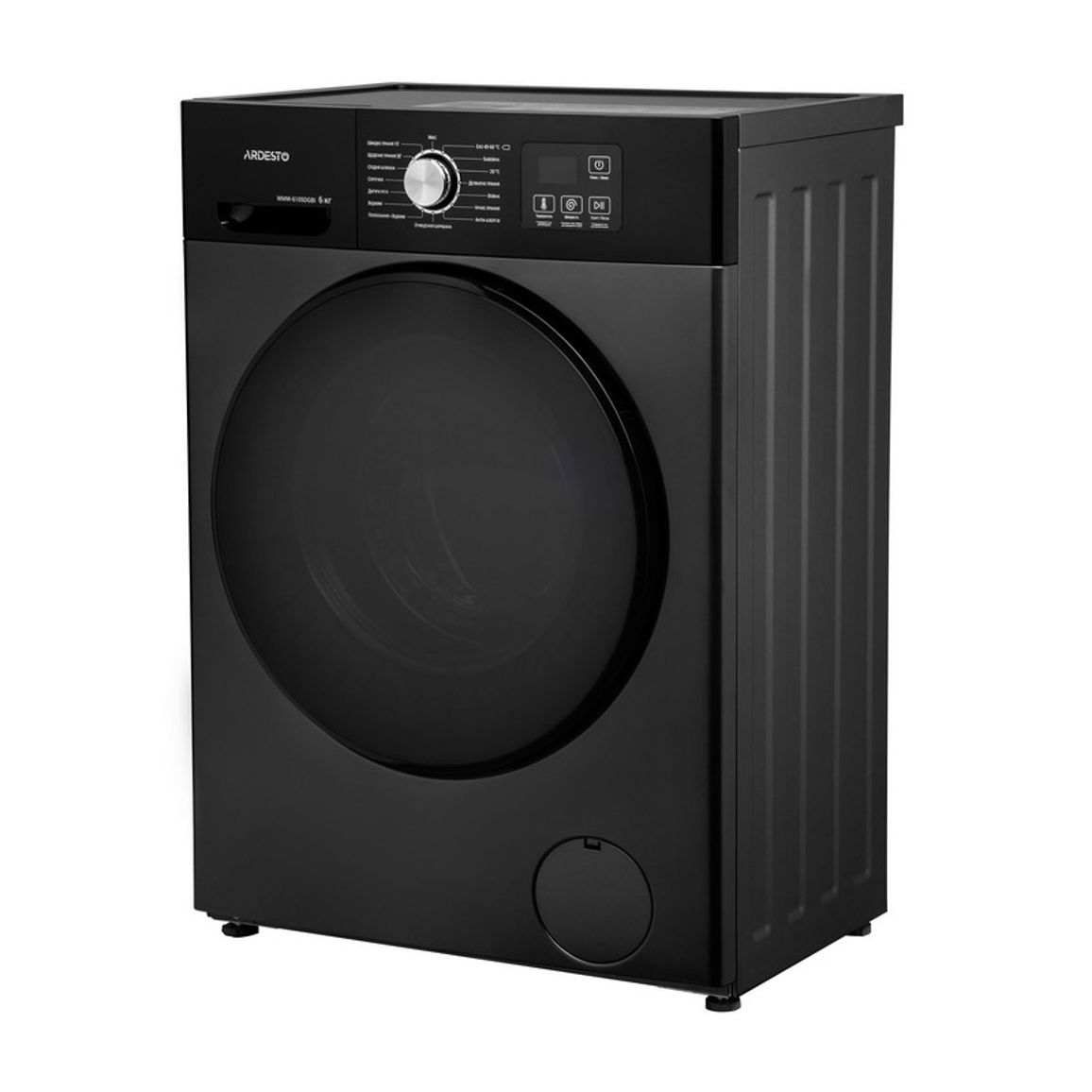 Стиральная фронтальная машина WMW-6105DGBI Black Mars серый ARDESTO Стиральная фронтальная машина WMW-6105DGBI Black Mars серый ARDESTO