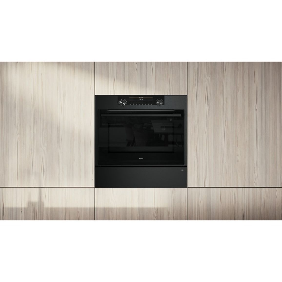 Вакууматор ODV8127B черная сталь Asko