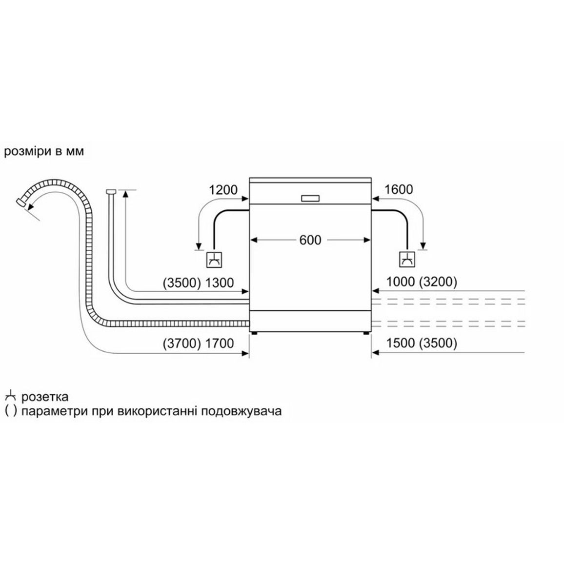 Посудомийна машина SMS44DI01T Bosch (60см) Посудомийна машина SMS44DI01T Bosch (60см)