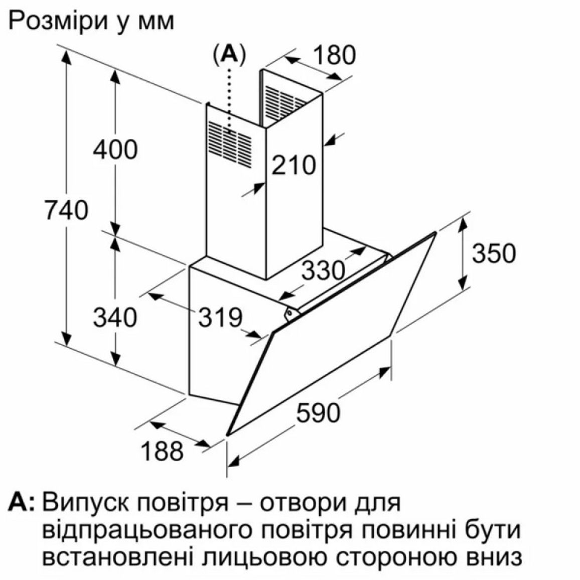Настенная вытяжка белая DWK68PK60T Bosch Настенная вытяжка белая DWK68PK60T Bosch