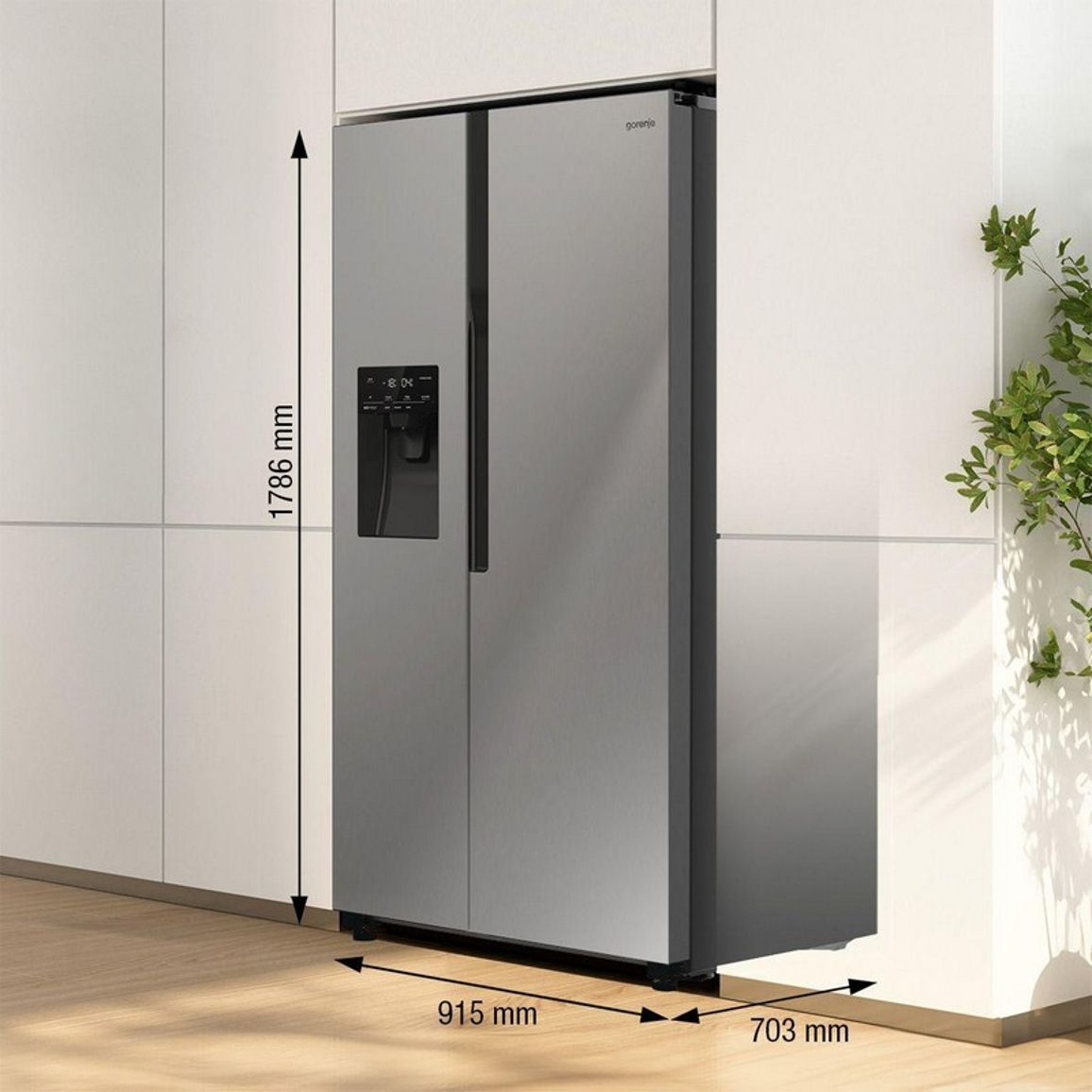 Холодильник SBS NRR9185ESXL1 Gorenje