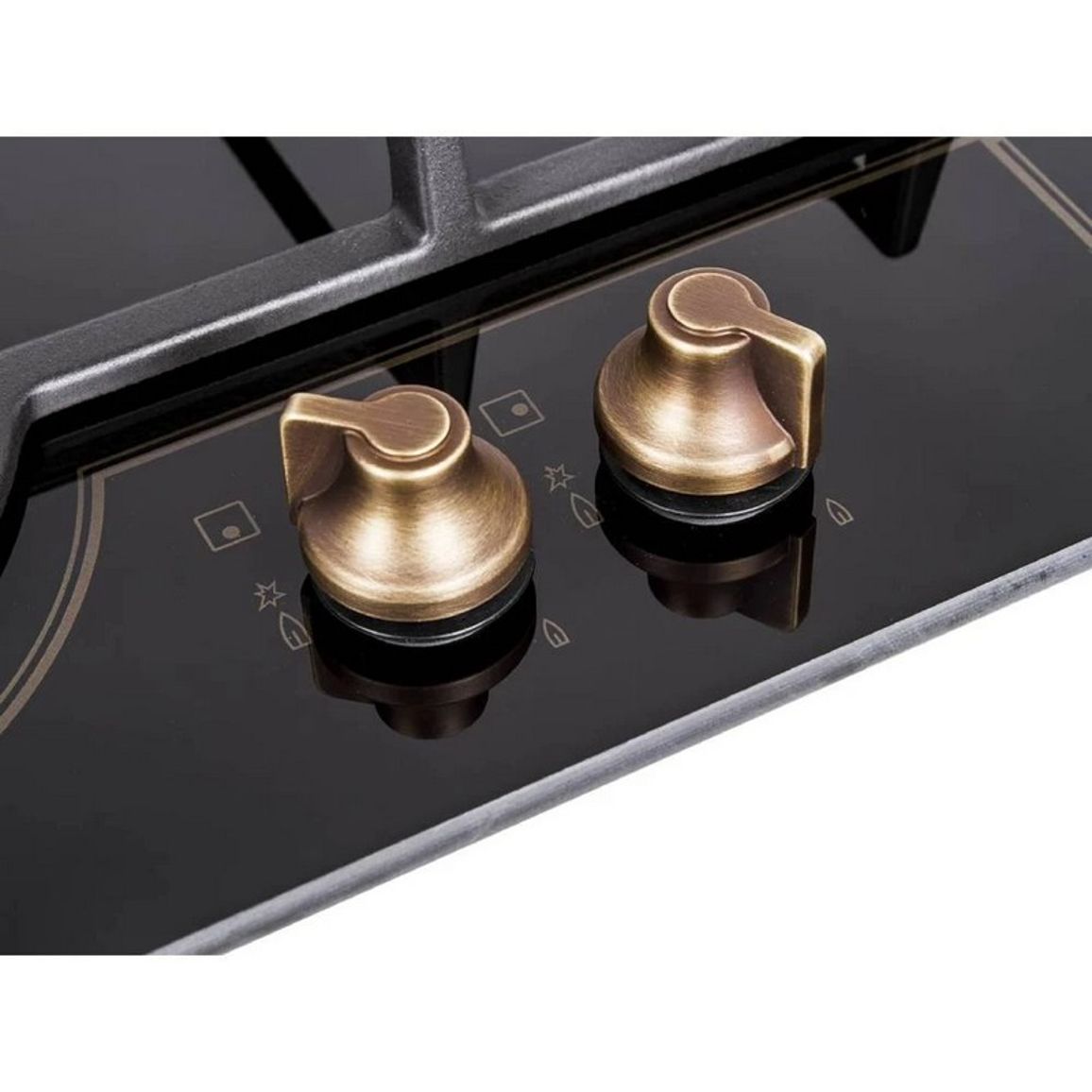 Газовая варочная поверхность GPE363RBK Rococo, черный Electrolux Газовая варочная поверхность GPE363RBK Rococo, черный Electrolux