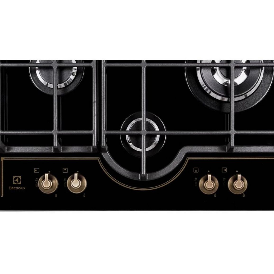 Газовая варочная поверхность GPE363RBK Rococo, черный Electrolux Газовая варочная поверхность GPE363RBK Rococo, черный Electrolux