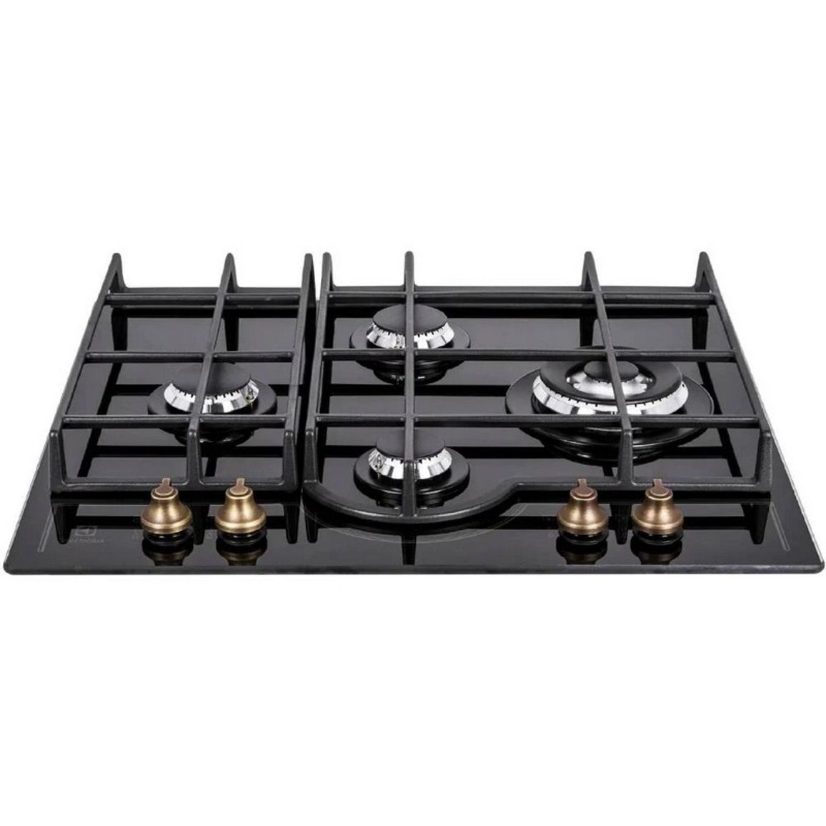 Газовая варочная поверхность GPE363RBK Rococo, черный Electrolux Газовая варочная поверхность GPE363RBK Rococo, черный Electrolux