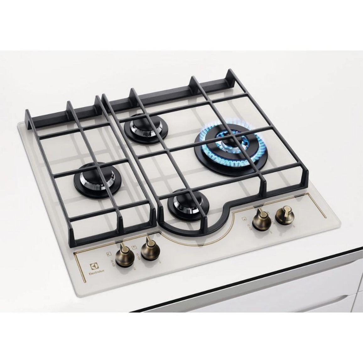 Газовая варочная поверхность GPE363RBV Rococo, шампань Electrolux Газовая варочная поверхность GPE363RBV Rococo, шампань Electrolux