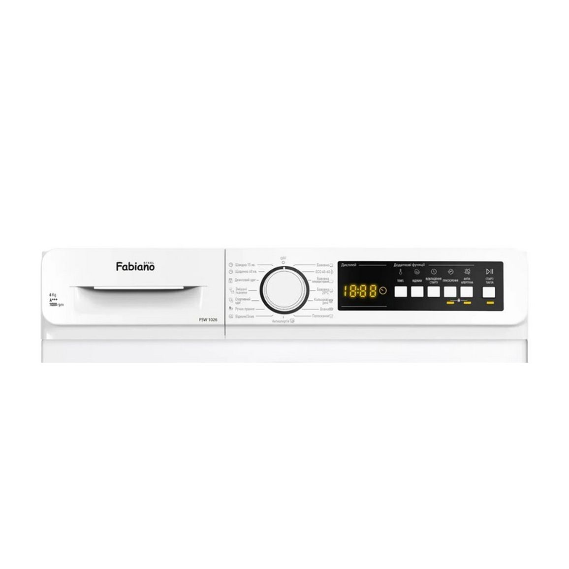Пральна машина FSW 1026 Fabiano Пральна машина FSW 1026 Fabiano